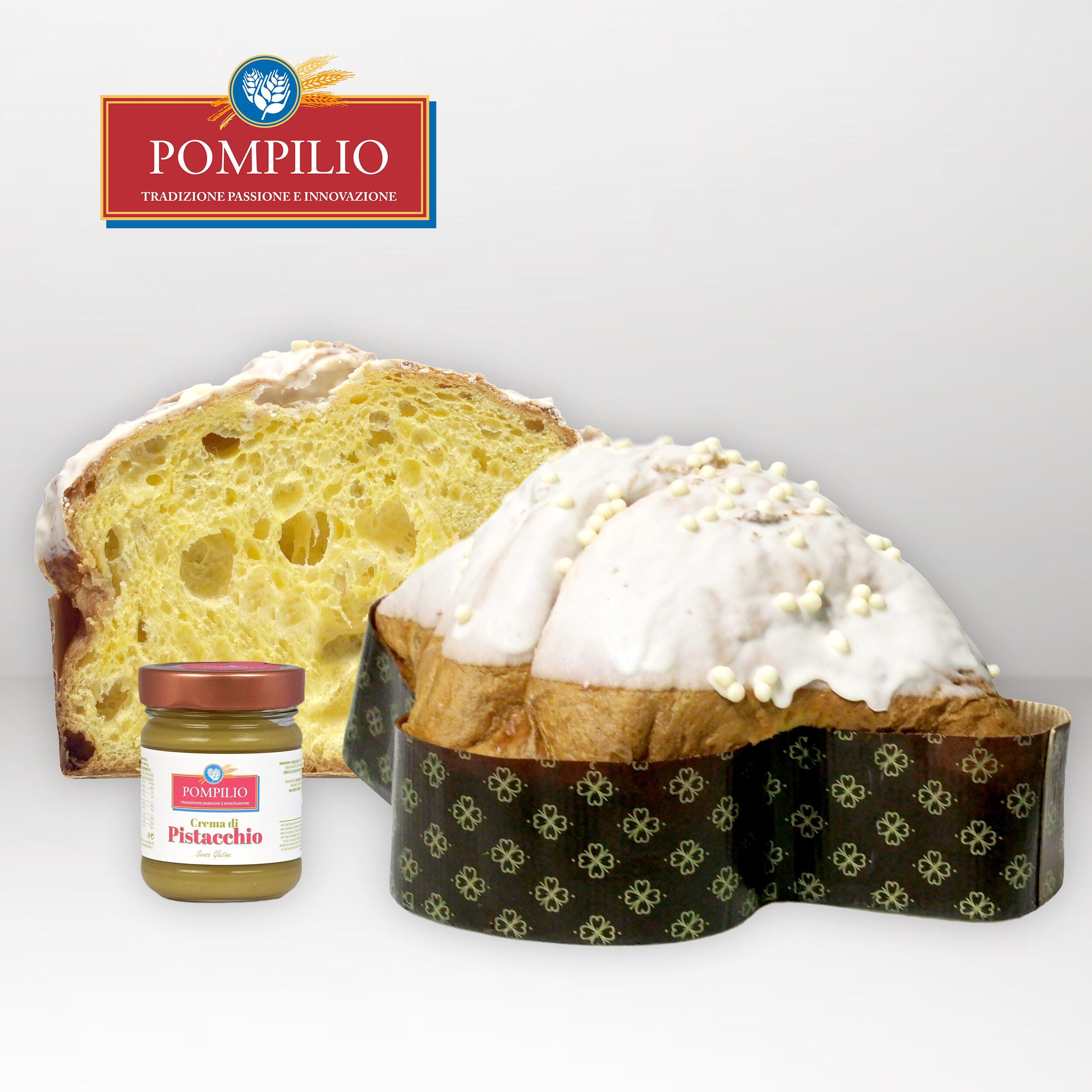 Colomba Pistacchio e Cioccolato Bianco – 750gr